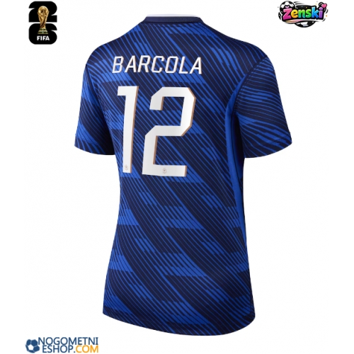 Ženski Nogometni dresi Francija Bradley Barcola #12 Domači SP 2026 Kratek Rokav